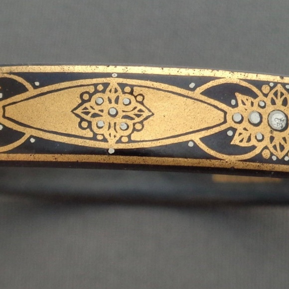 Vintage Micheala Frey bangle in Art Nouveau Motis - Picture 7 of 8